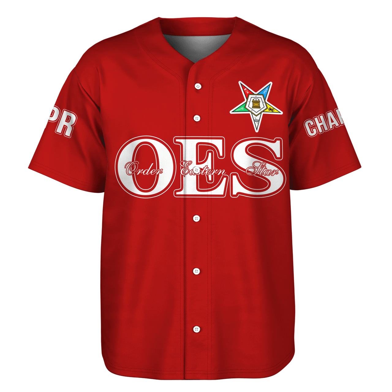 Order of the Eastern Star Baseball Shirt Custom Chapter And Spring Style