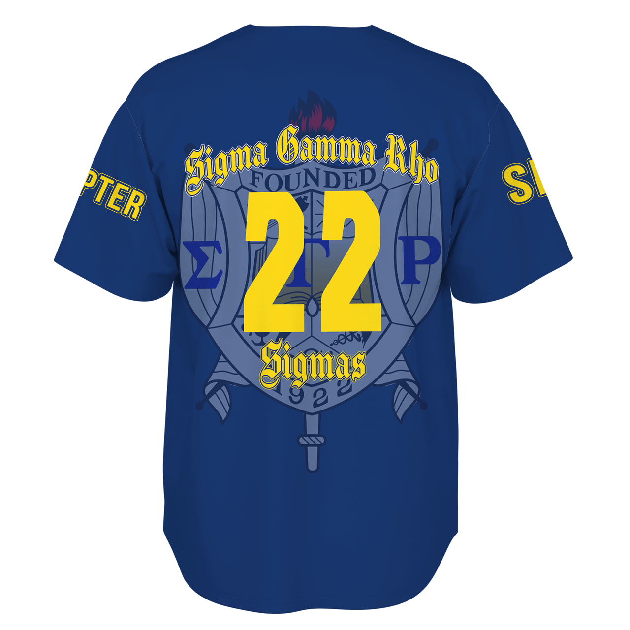 Sigma Baseball Sigma Gamma Rho Baseball Shirt Custom Chapter And Spring Style