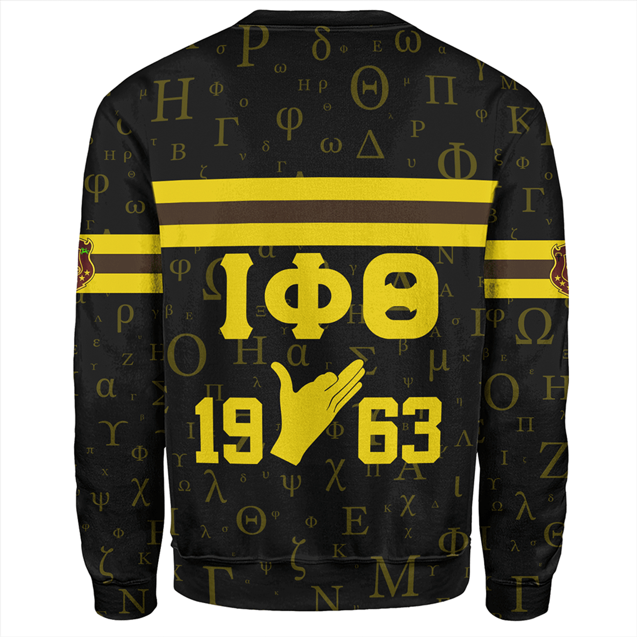 Iota Phi Theta Sweatshirt Alphabet Style