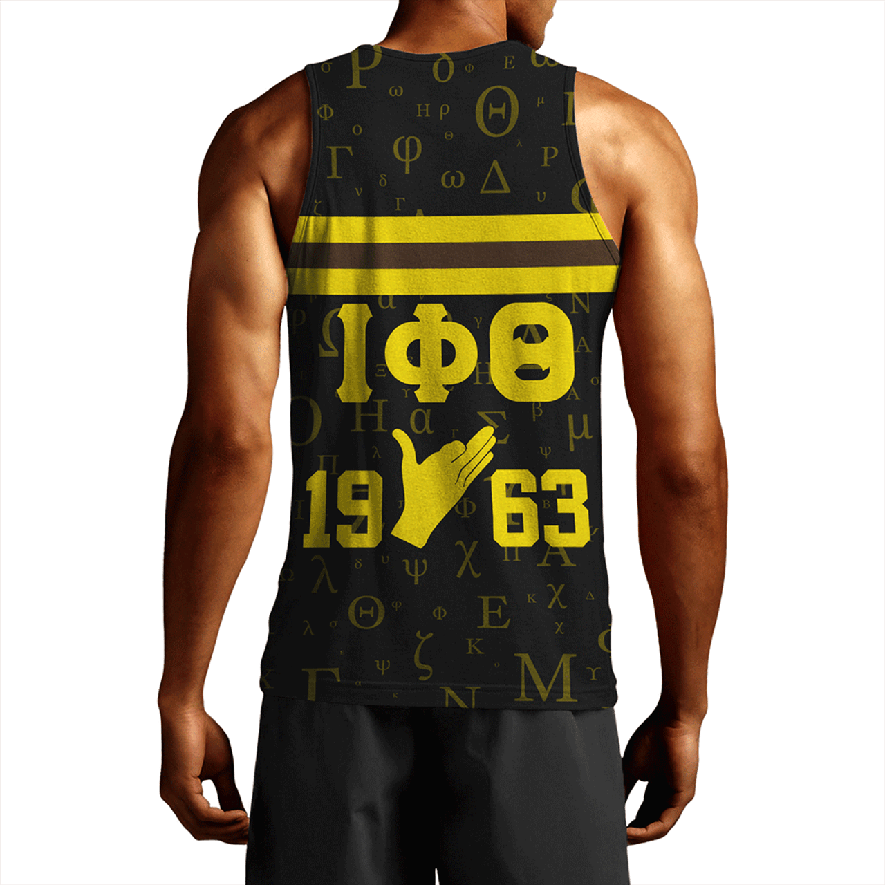 Iota Phi Theta Tank Top Alphabet Style