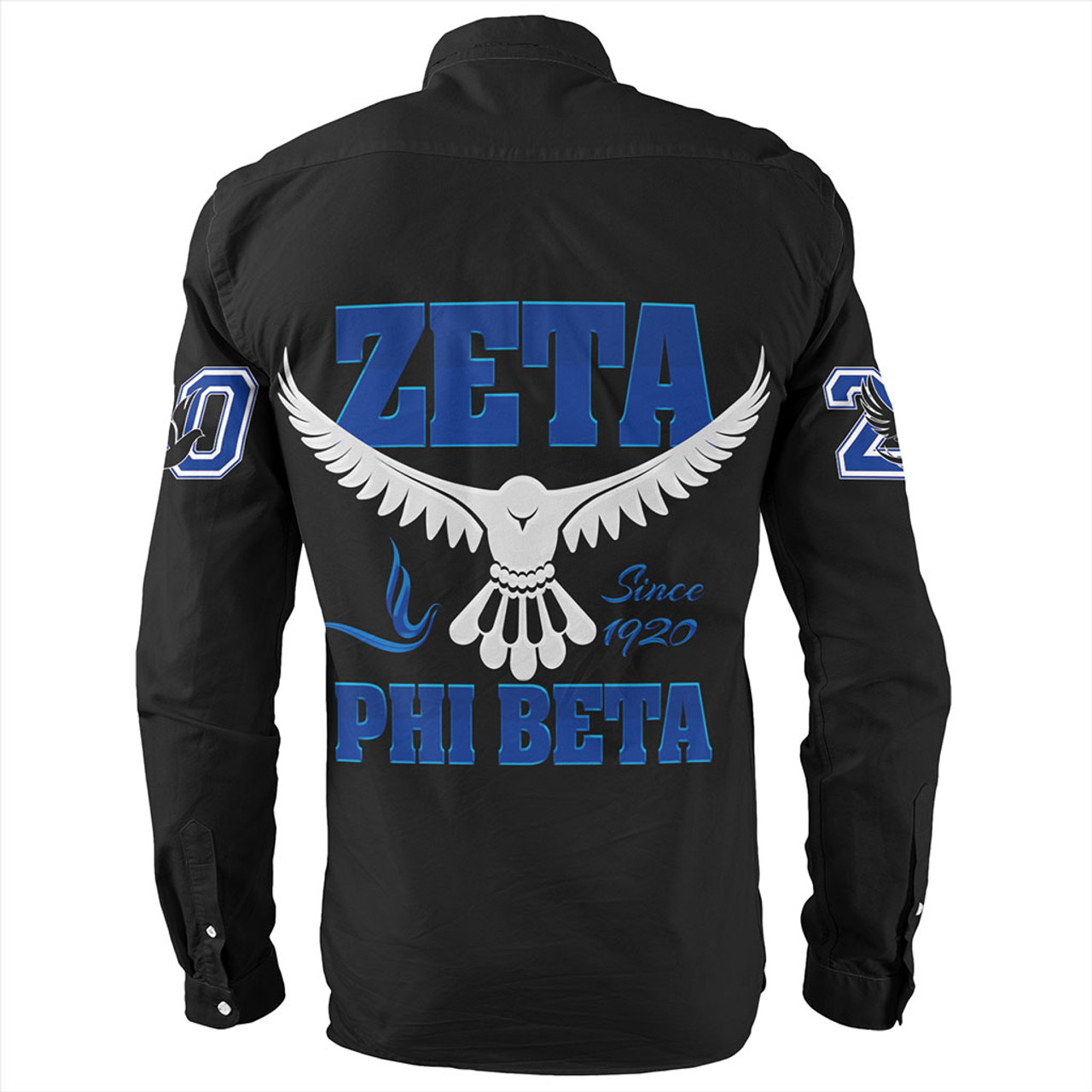 Zeta Phi Beta Long Sleeve Shirt Greek Gradution