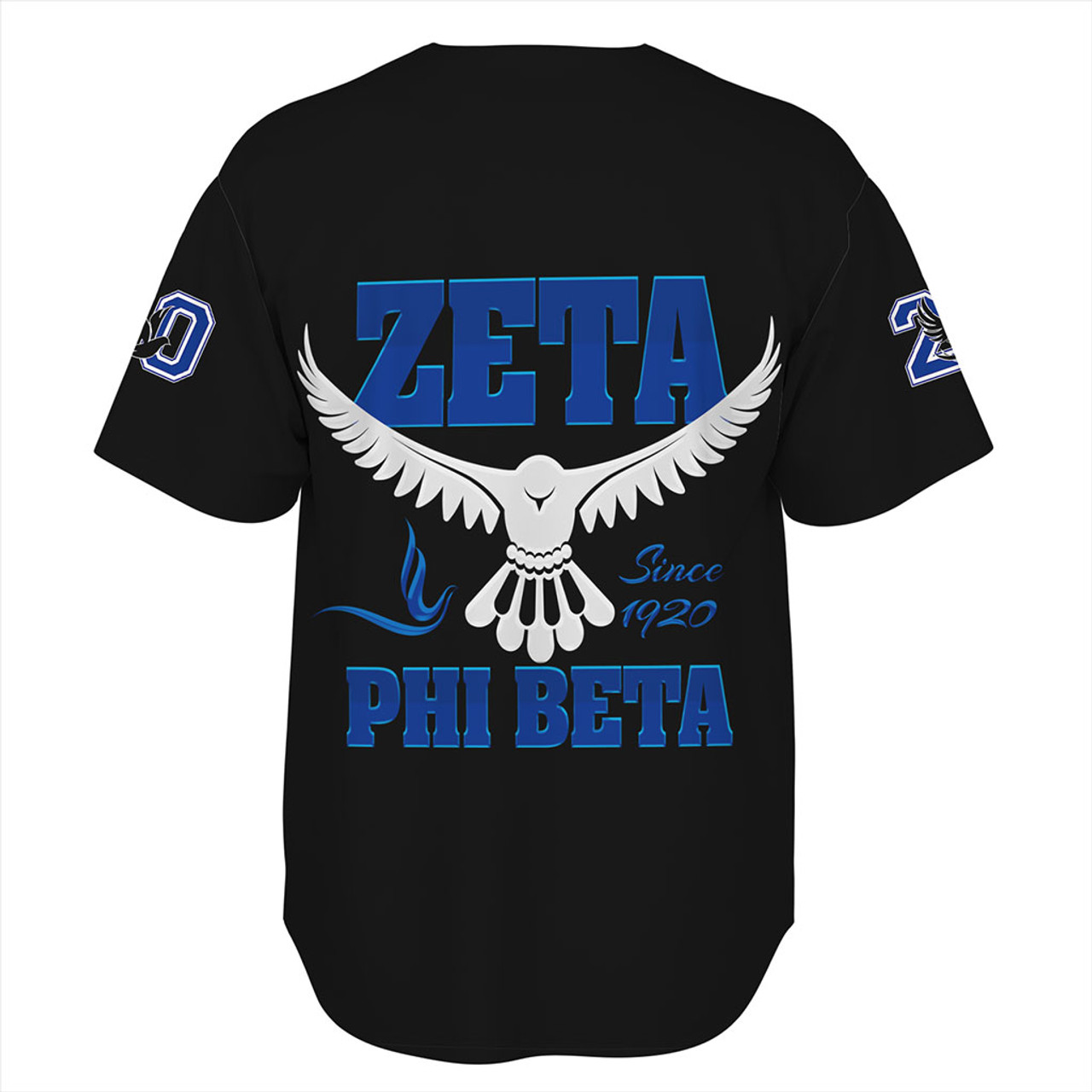 Zeta Phi Beta Baseball Shirt Greek Gradution