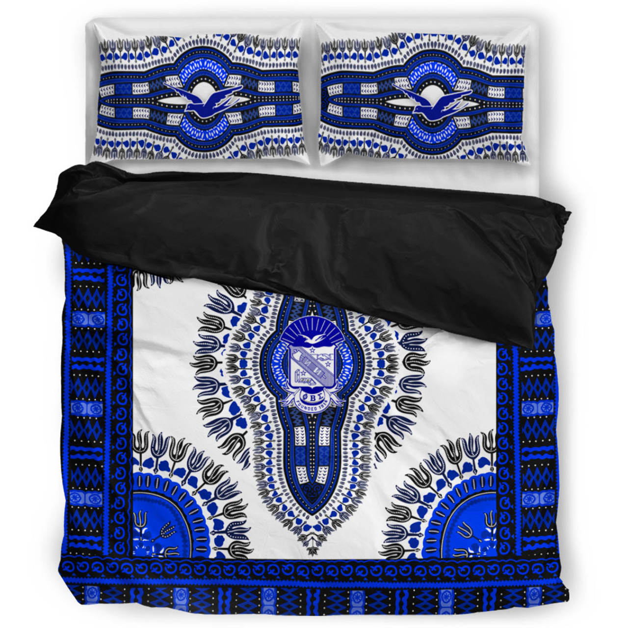 Phi Beta Sigma Bedding Set Dashiki