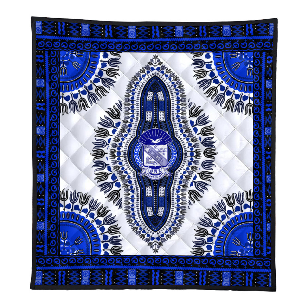 Phi Beta Sigma Premium Quilt Dashiki