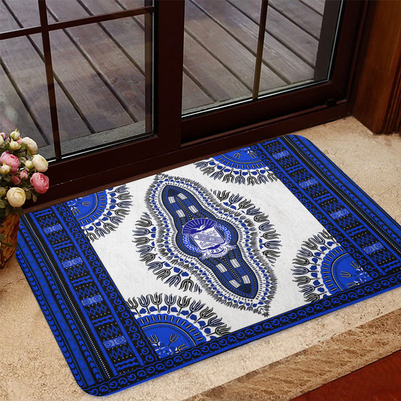 Phi Beta Sigma Door Mat Dashiki