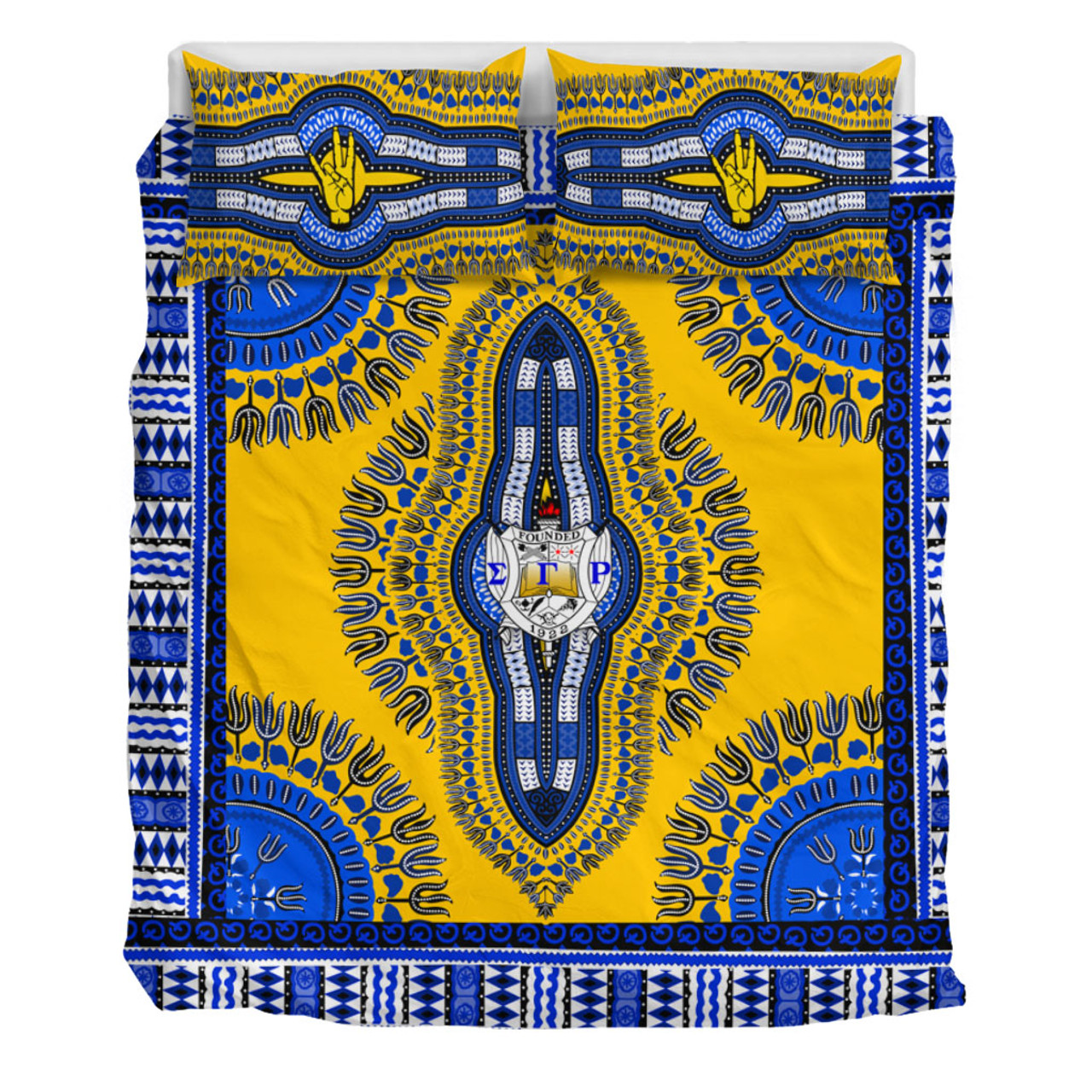 Sigma Gamma Rho Bedding Set Dashiki