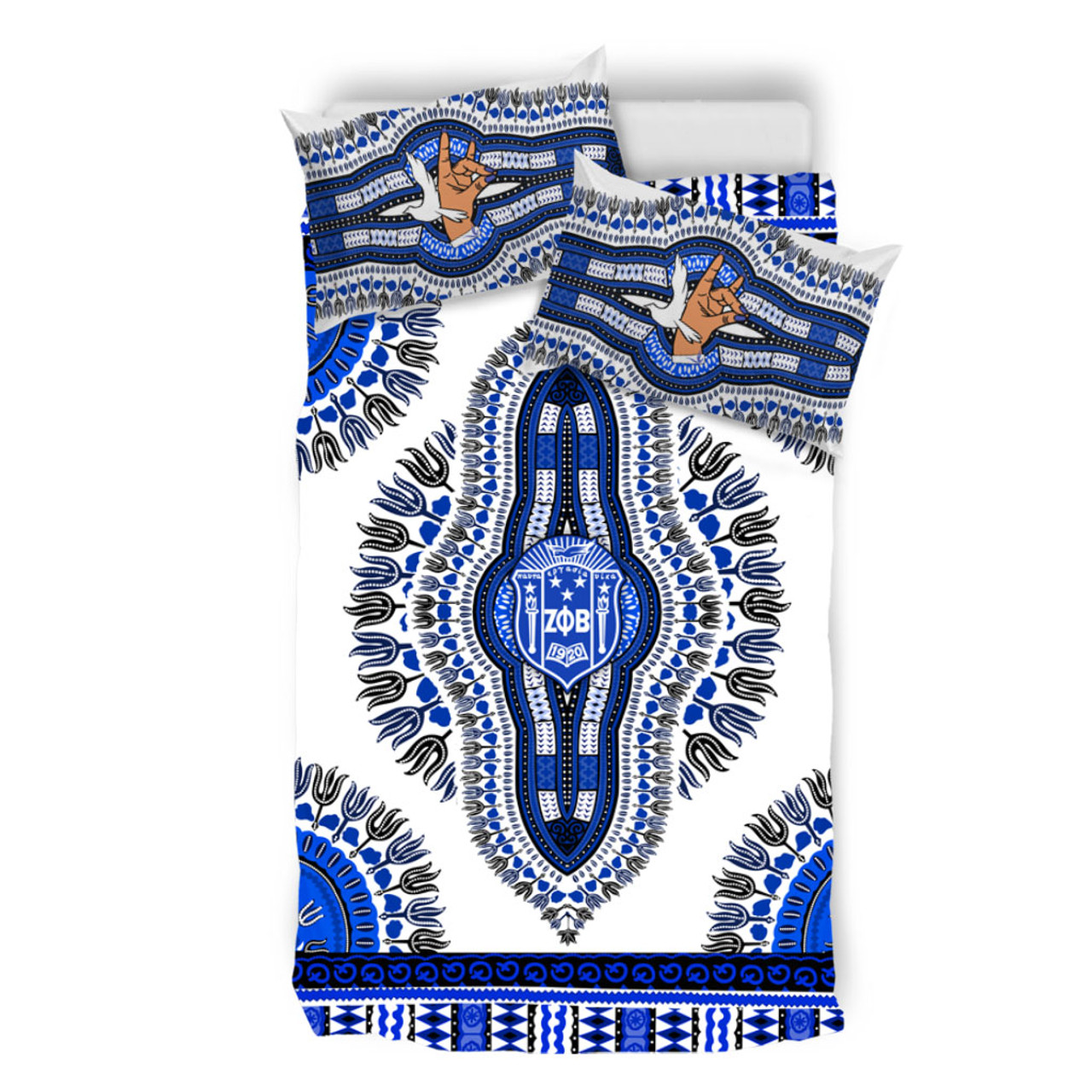 Zeta Phi Beta Bedding Set Dashiki