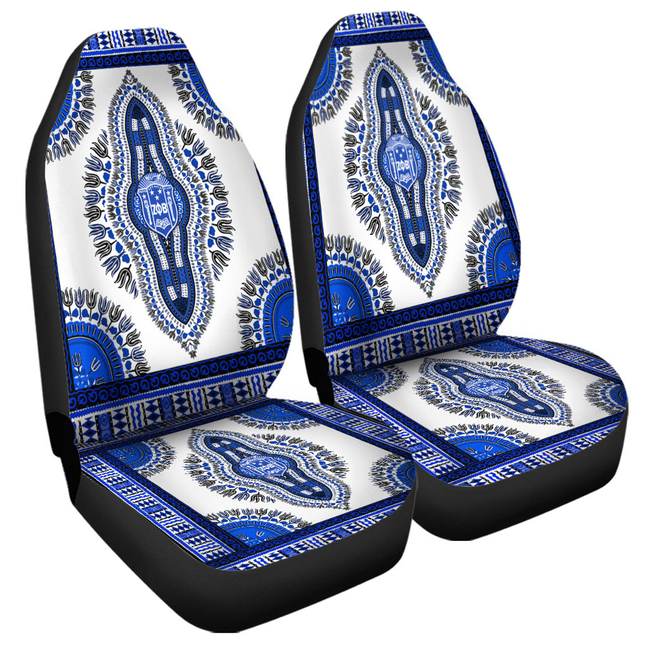 Zeta Phi Beta Car Seat Covers Dashiki