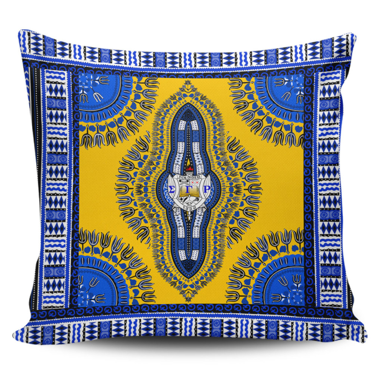 Sigma Gamma Rho Pillow Cover Dashiki