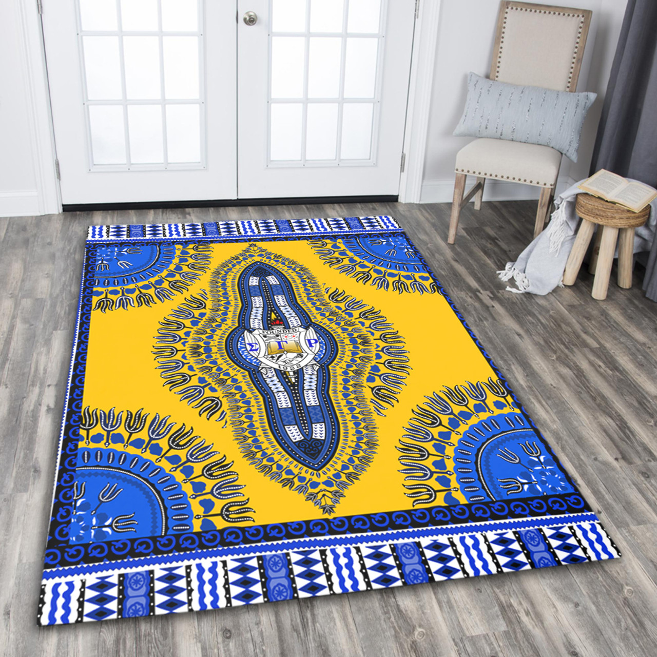 Sigma Gamma Rho Area Rug Dashiki