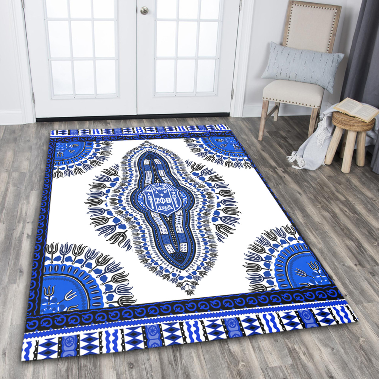 Zeta Phi Beta Area Rug Dashiki