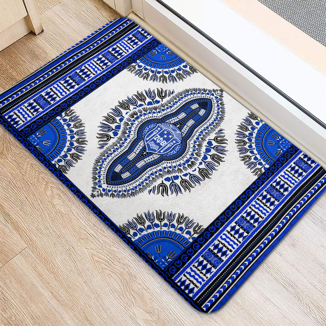 Zeta Phi Beta Door Mat Dashiki