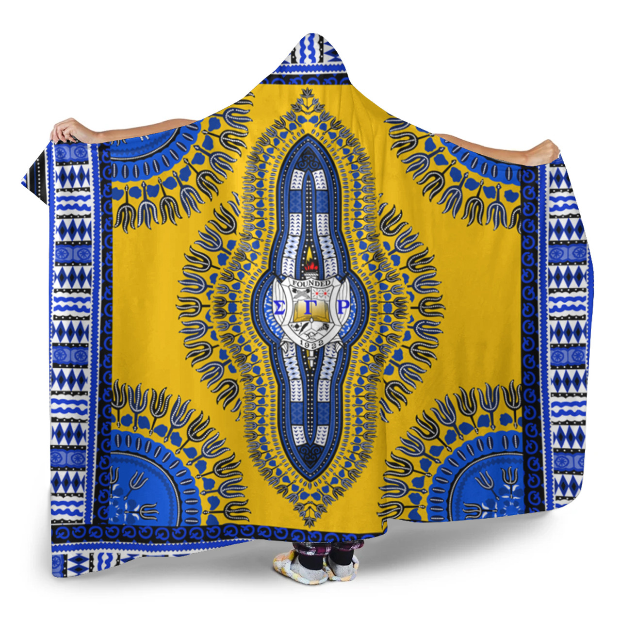 Sigma Gamma Rho Hooded Blanket Dashiki