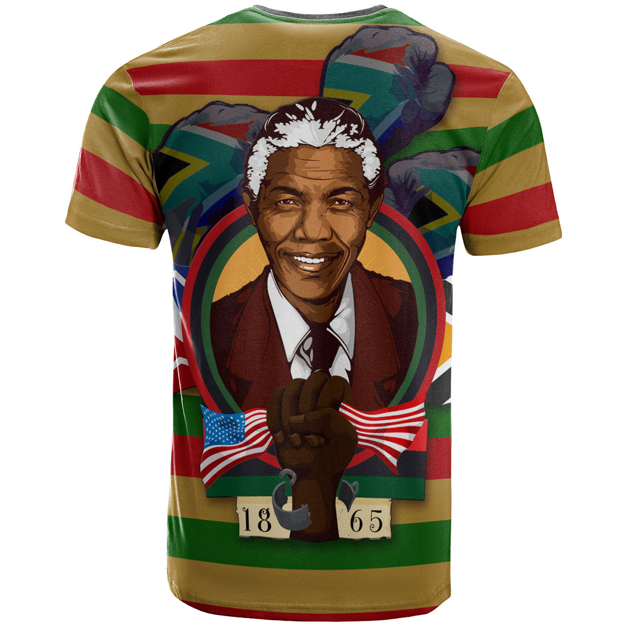Africa T-Shirt - Nelson Mandela Symbol Of Freedom And Equality T-Shirt Desert Fashion 2