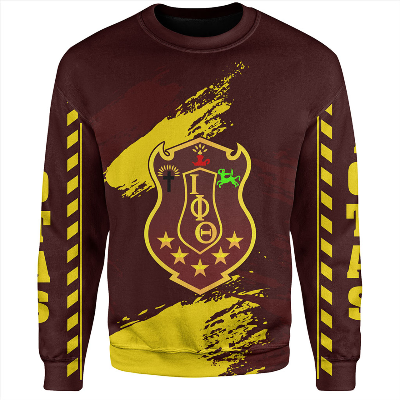 Iota Phi Theta Sweatshirt Nickname Style Grunge