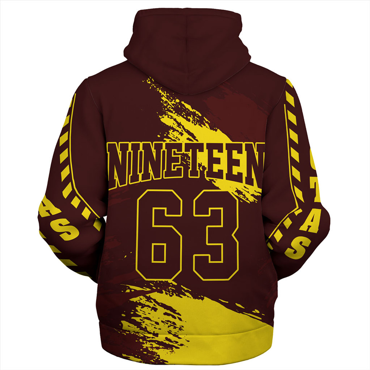 Iota Phi Theta Sherpa Hoodie Nickname Style Grunge