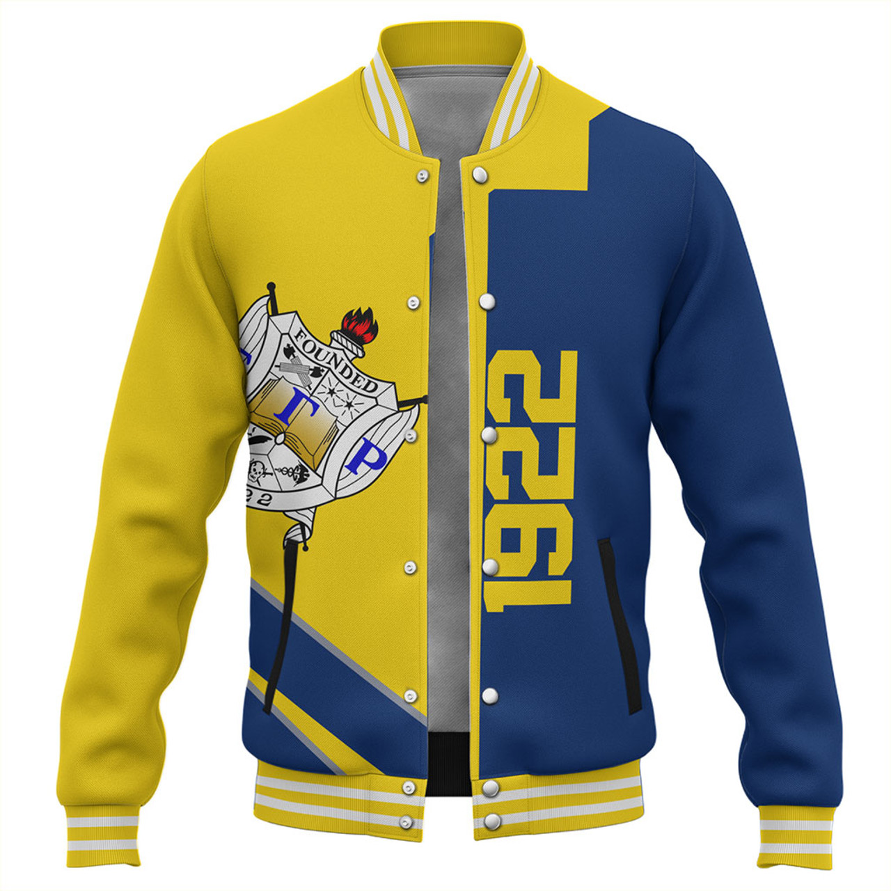 Sigma Gamma Rho Baseball Jacket Half Concept