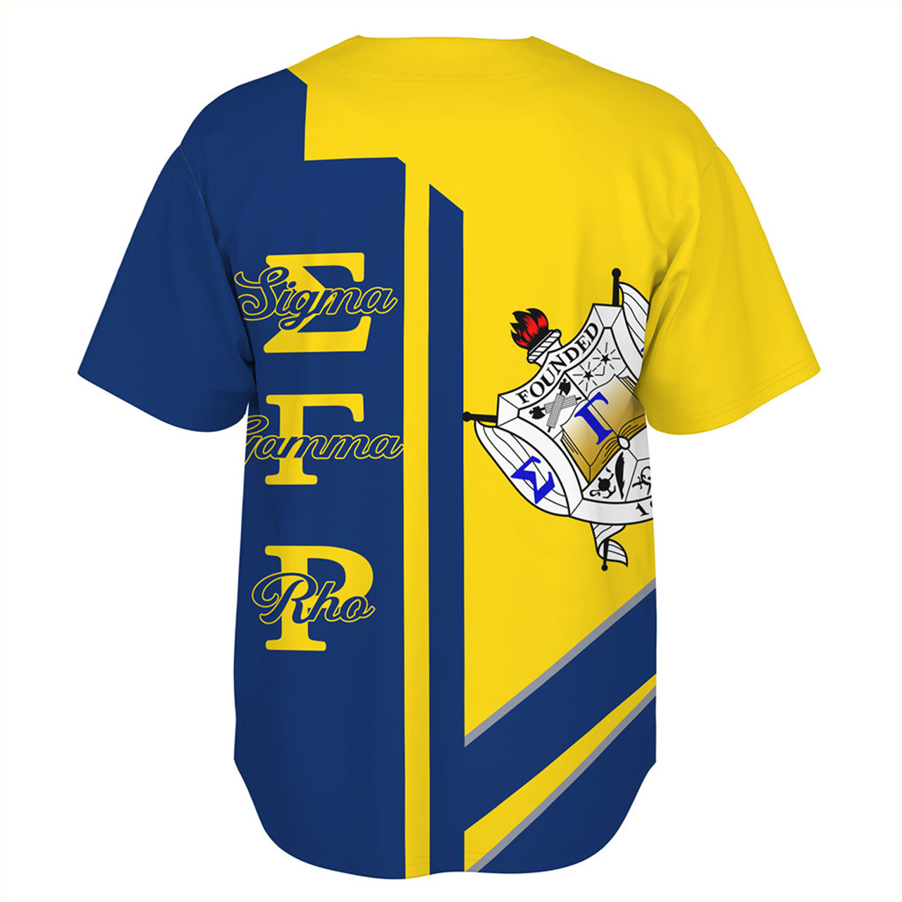 Sigma Gamma Rho Baseball Shirt Half Concept