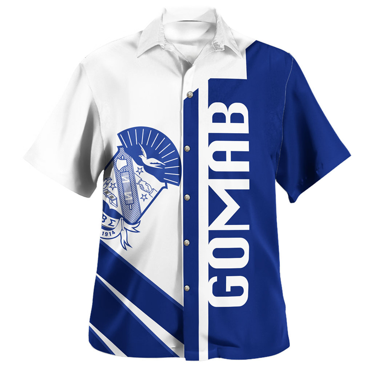 Phi Beta Sigma Hawaiian Shirt Half Concept