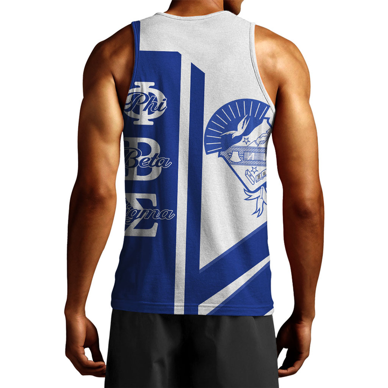 Phi Beta Sigma Tank Top Half Concept