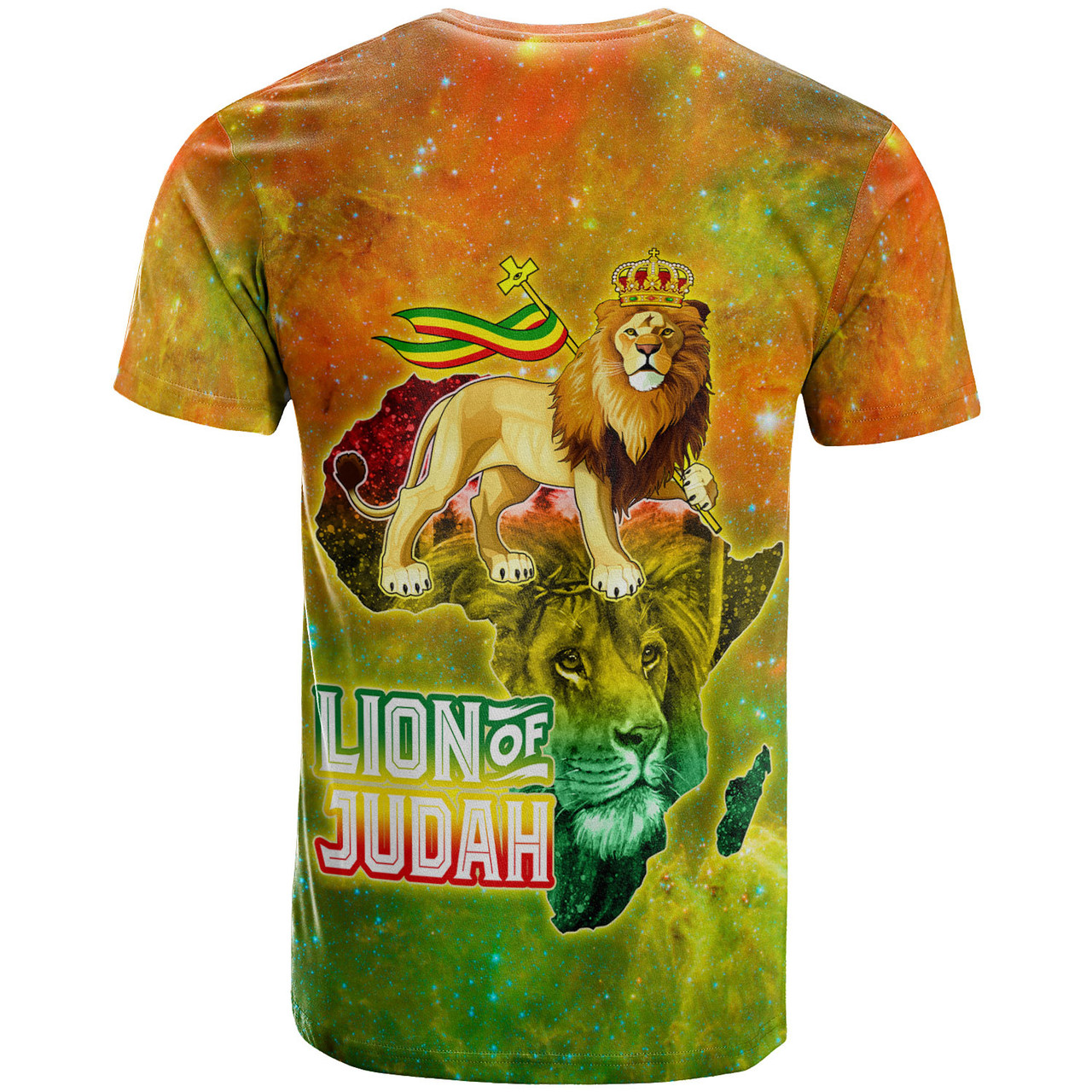 African T-Shirt - Lion Of Judah T-Shirt Desert Fashion 2