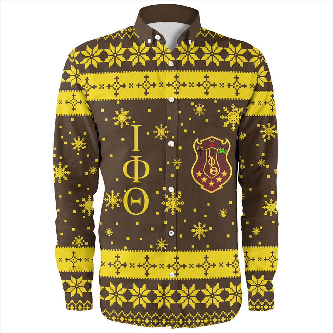 Iota Phi Theta Long Sleeve Shirt Fraternity Christmas