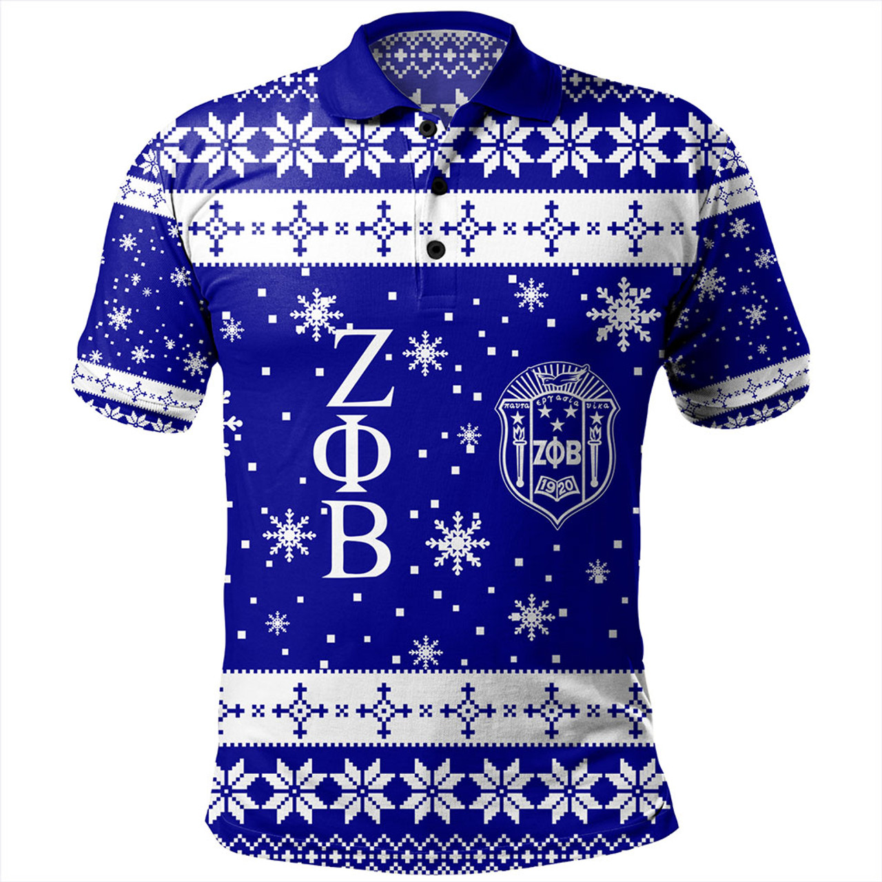 Zeta Phi Beta Polo Shirt Sorority Christmas