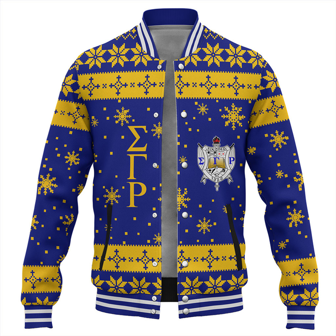 Sigma Gamma Rho Baseball Jacket Sorority Christmas