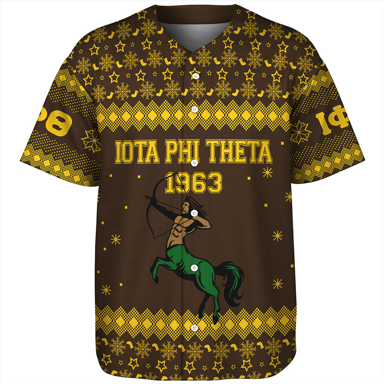 Iota Phi Theta Baseball Shirt Christmas Greek Life