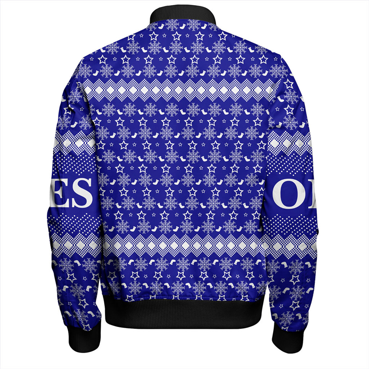 Order of the Eastern Star Zipper Bomber Jacket Christmas Greek Life