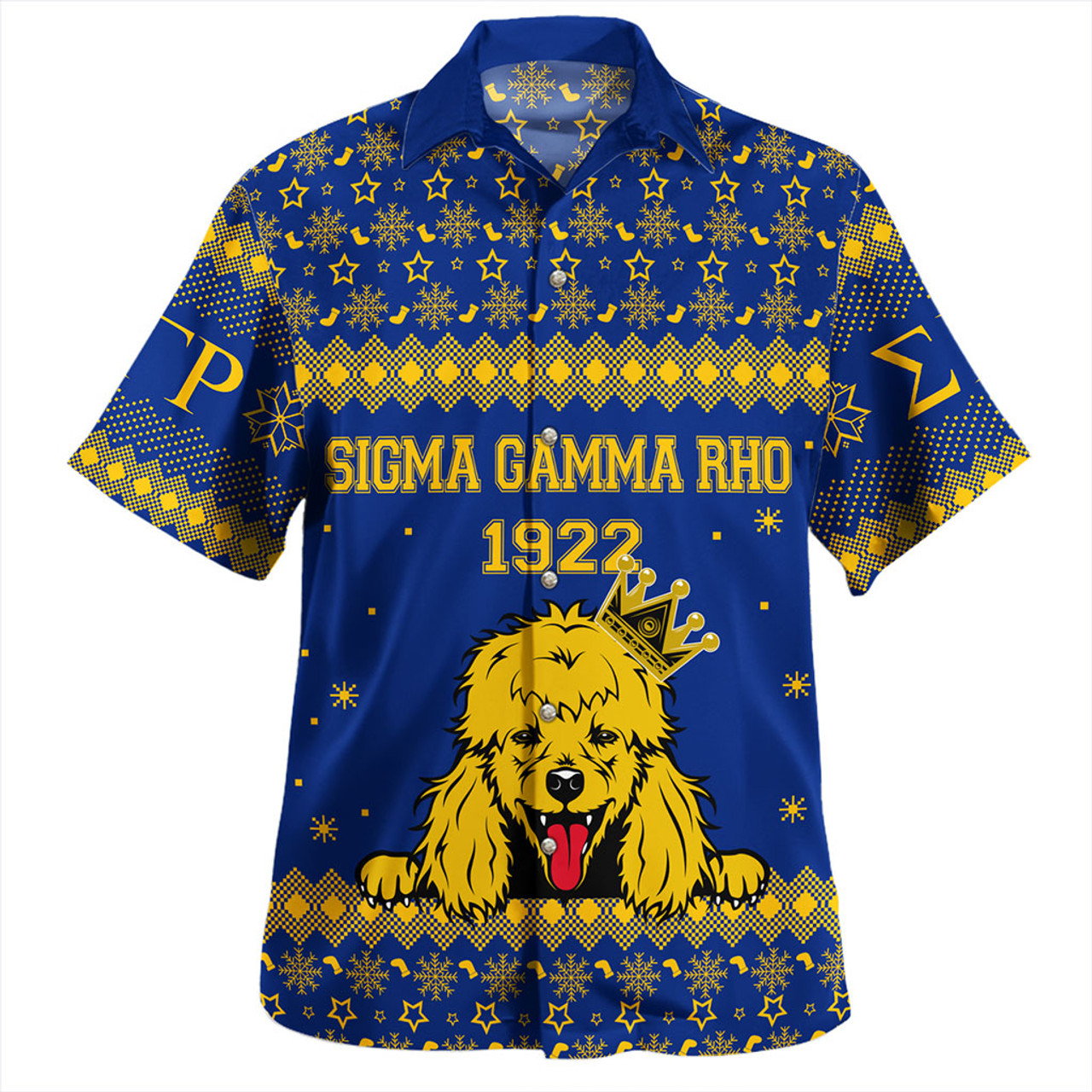 Sigma Gamma Rho Hawaiian Shirt Christmas Greek Life