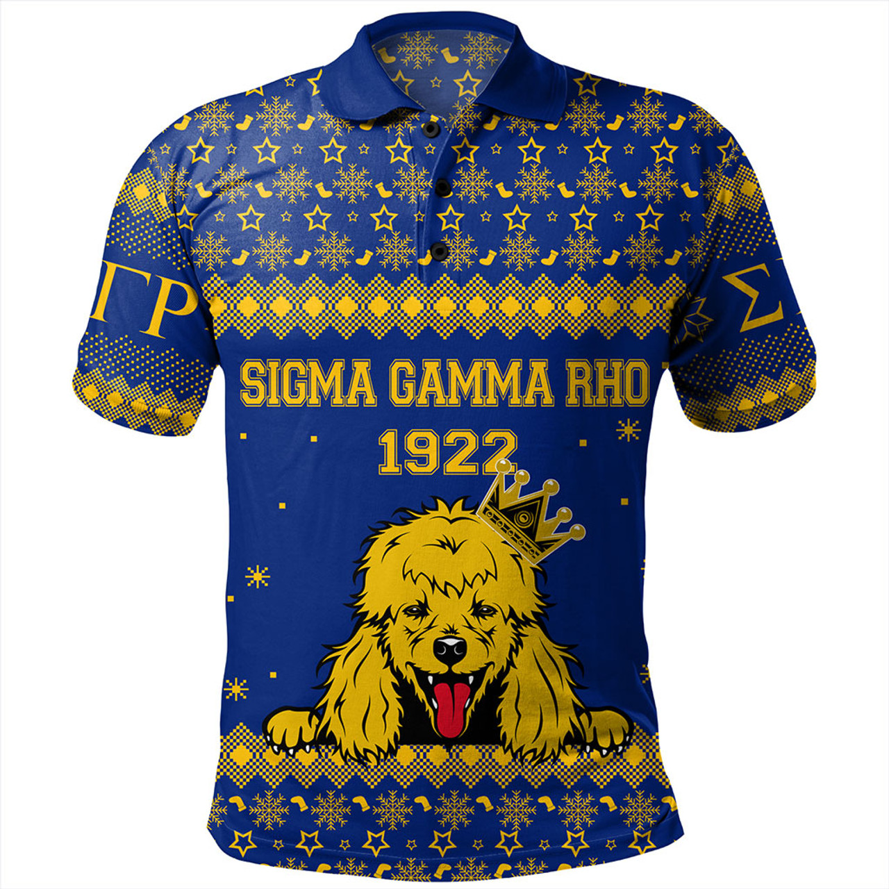 Sigma Gamma Rho Polo Shirt Christmas Greek Life
