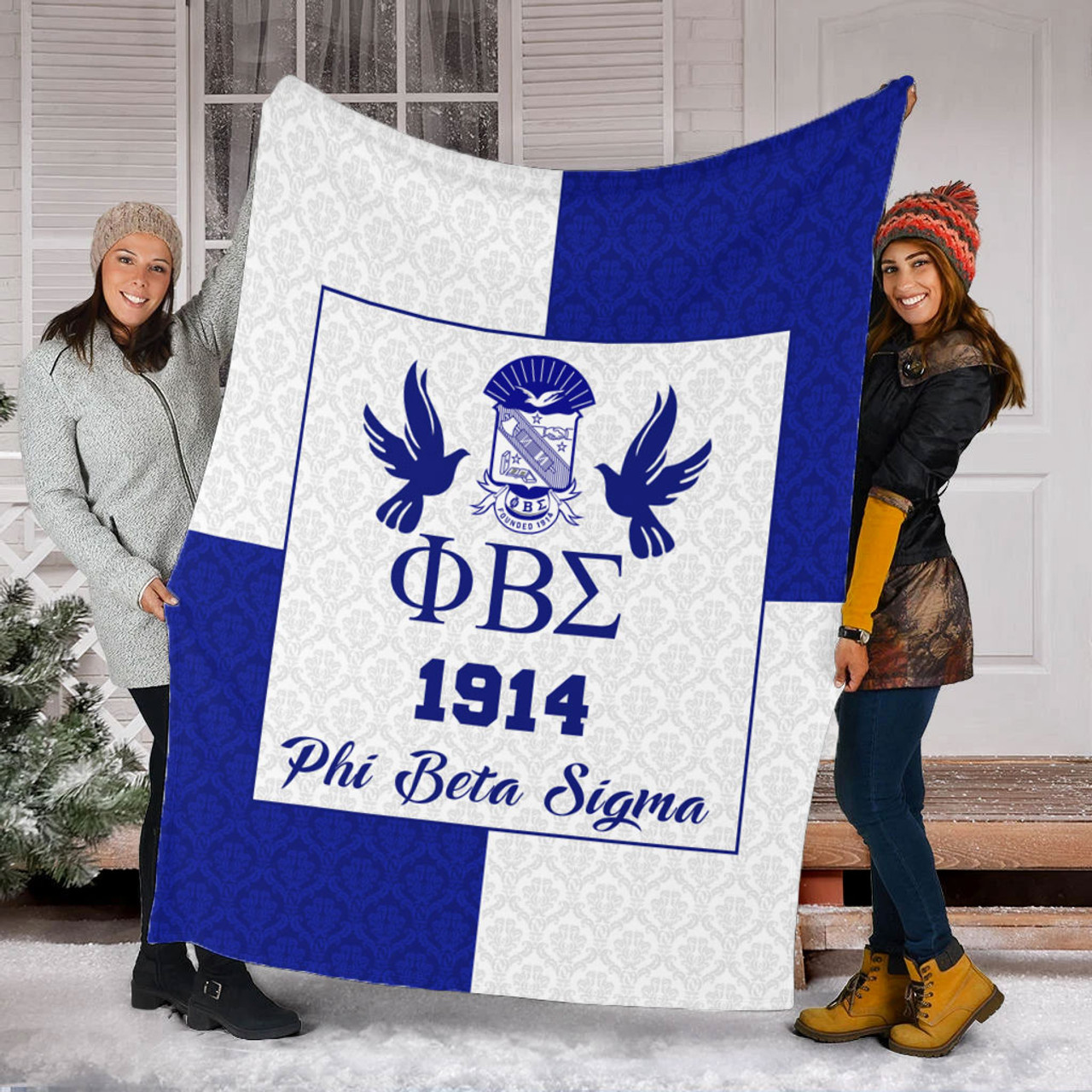 Phi Beta Sigma Premium Blanket Haft Concept Style