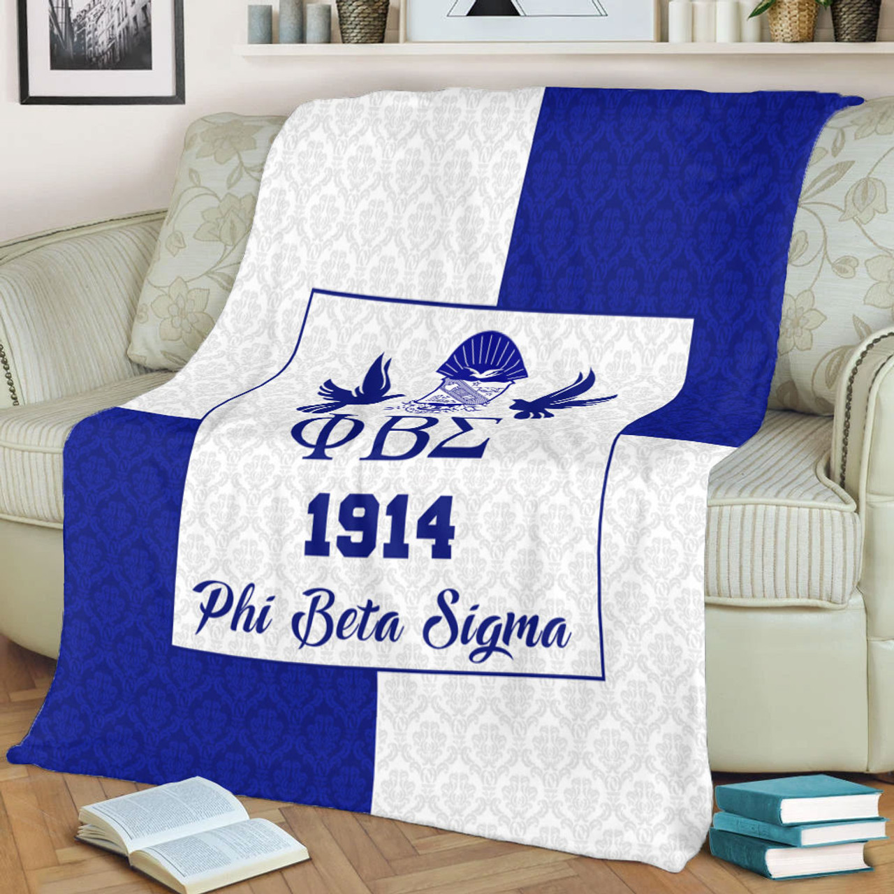 Phi Beta Sigma Premium Blanket Haft Concept Style