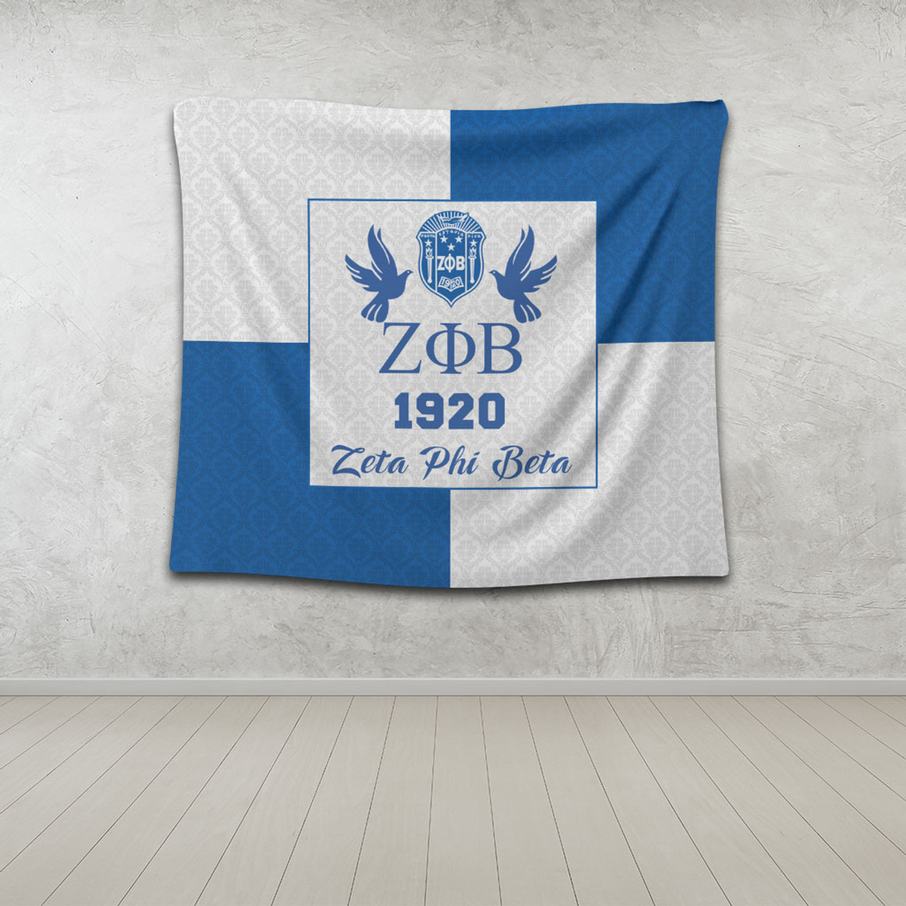 Zeta Phi Beta Tapestry Haft Concept Style