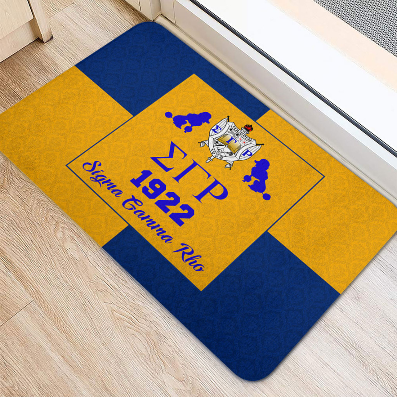 Sigma Gamma Rho Door Mat Haft Concept Style