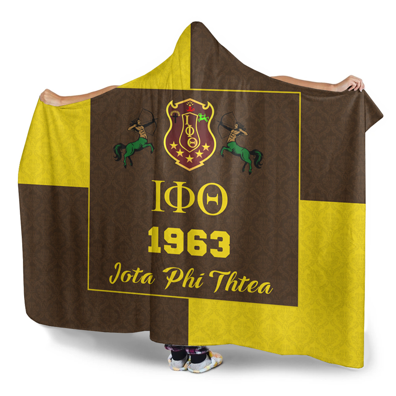 Iota Phi Theta Hooded Blanket Haft Concept Style