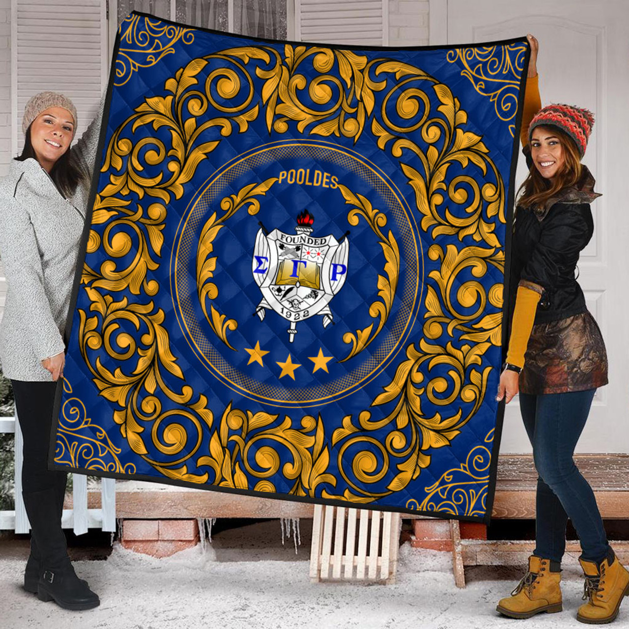 Sigma Gamma Rho Premium Quilt Sorority