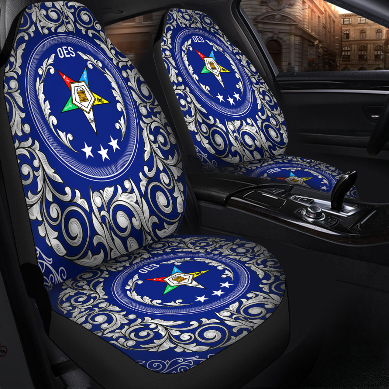 Order of the Eastern Star Car Seat Covers Sorority