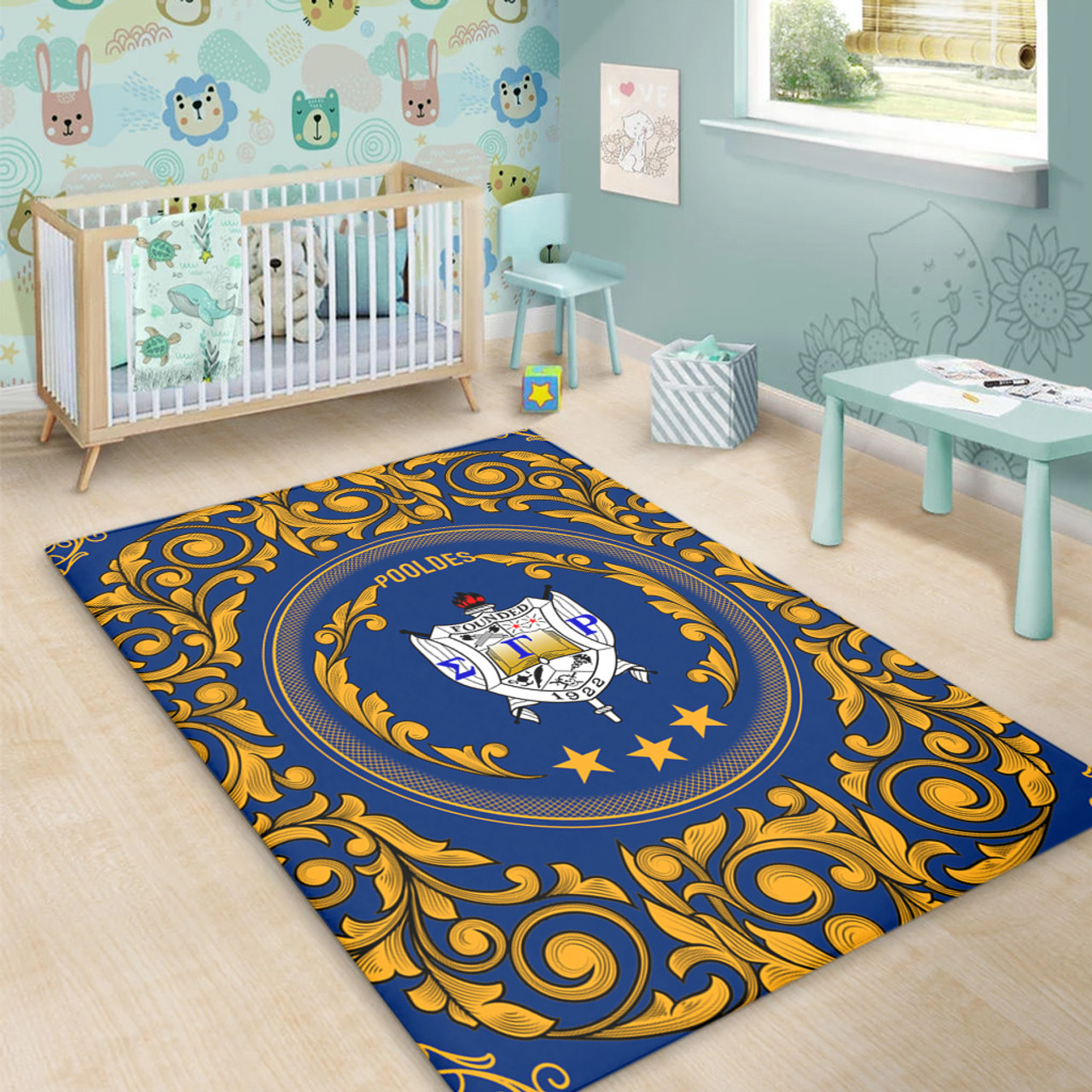 Sigma Gamma Rho Area Rug Sorority