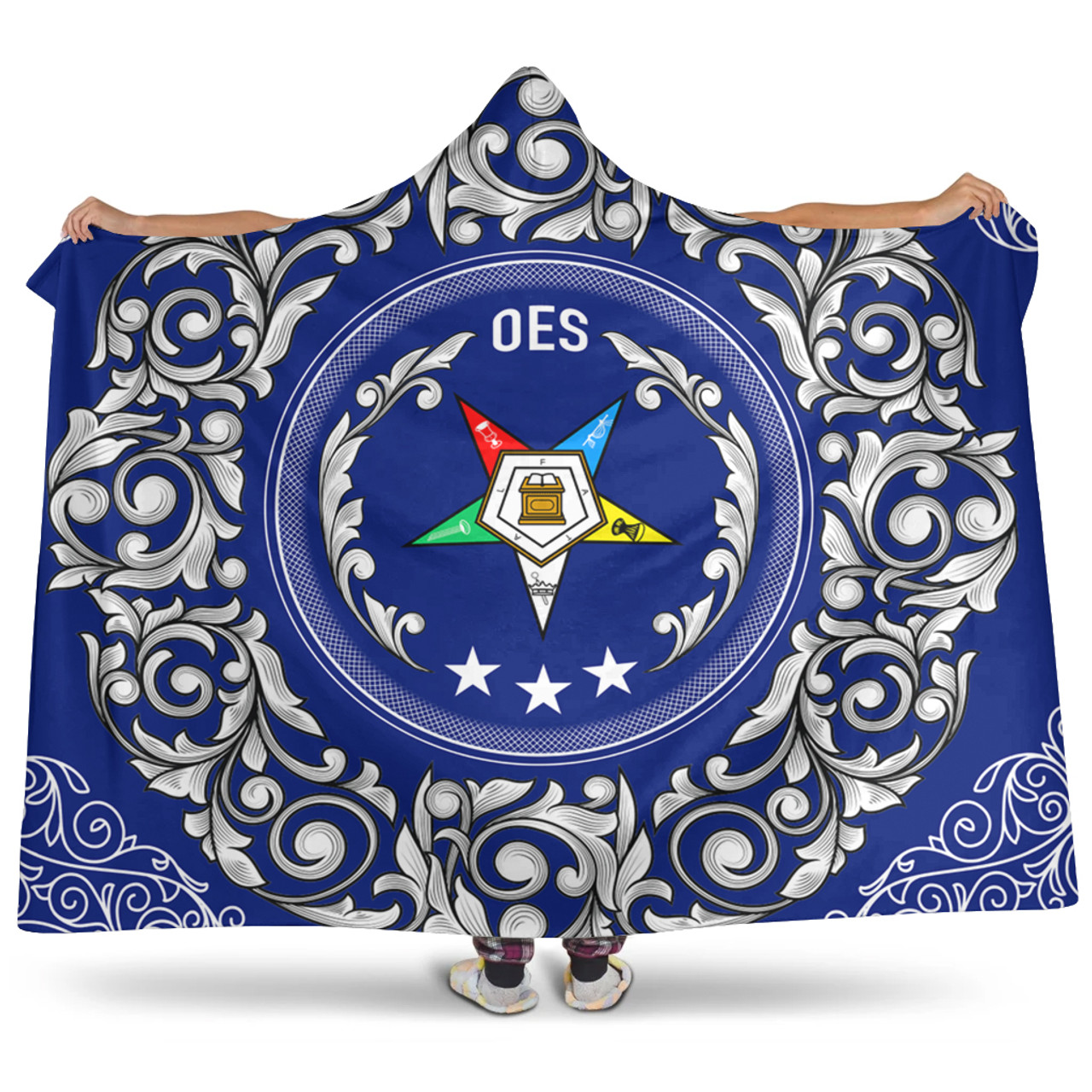 Order of the Eastern Star Hooded Blanket Sorority