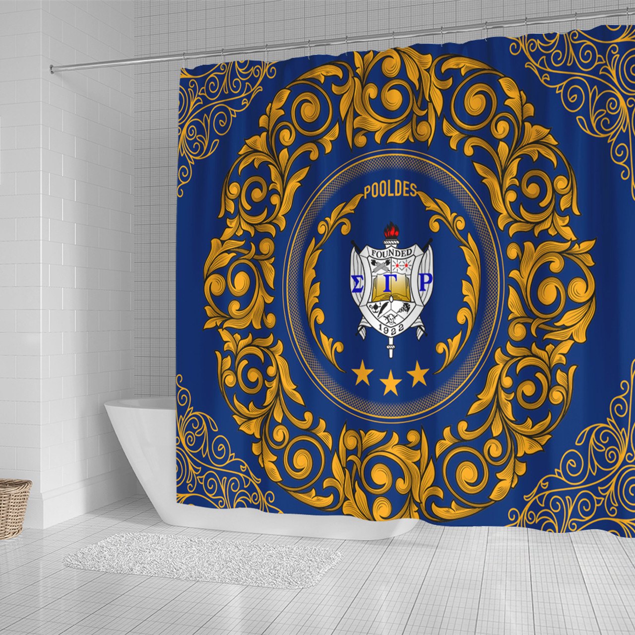 Sigma Gamma Rho Shower Curtain Sorority