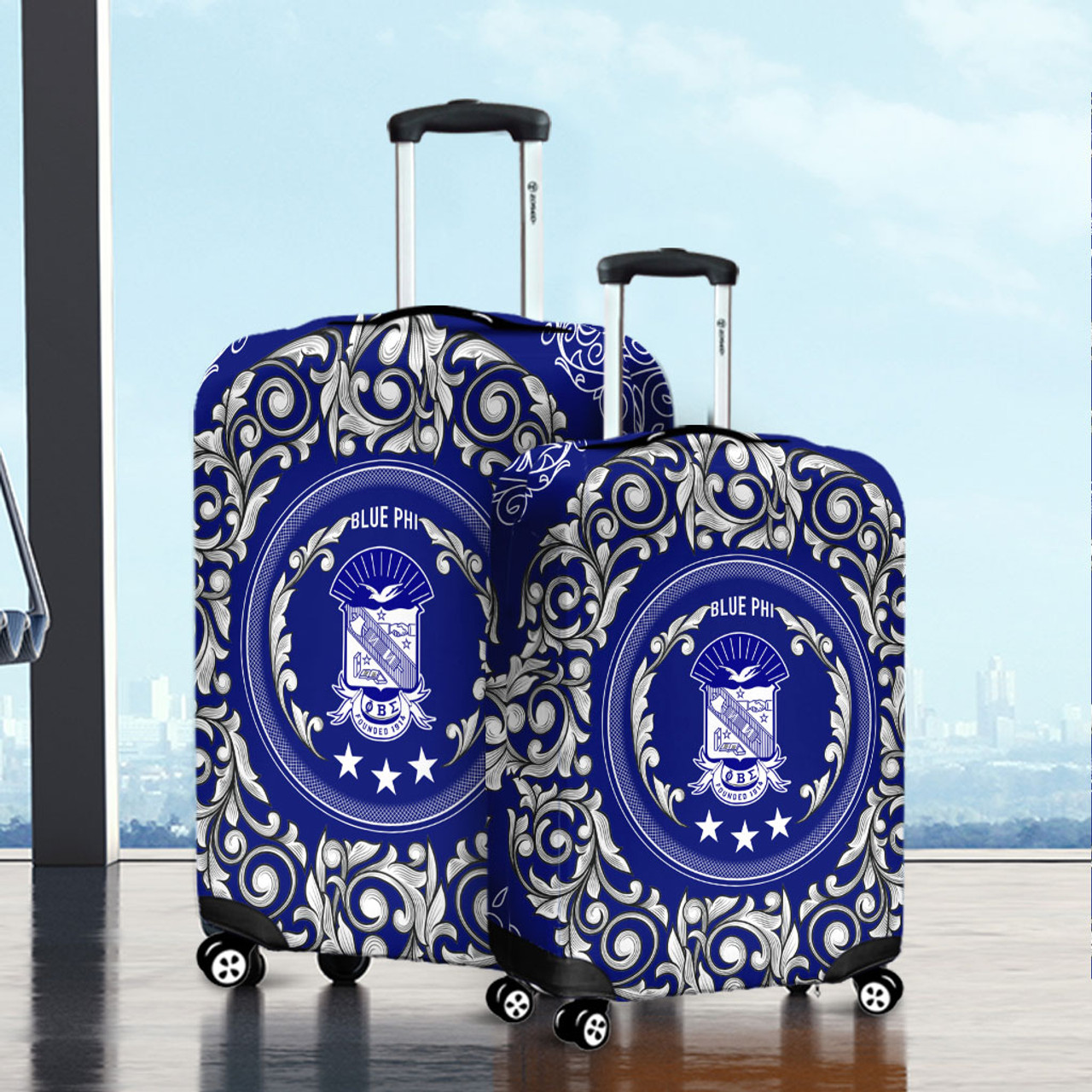 Phi Beta Sigma Luggage Cover Fraternity