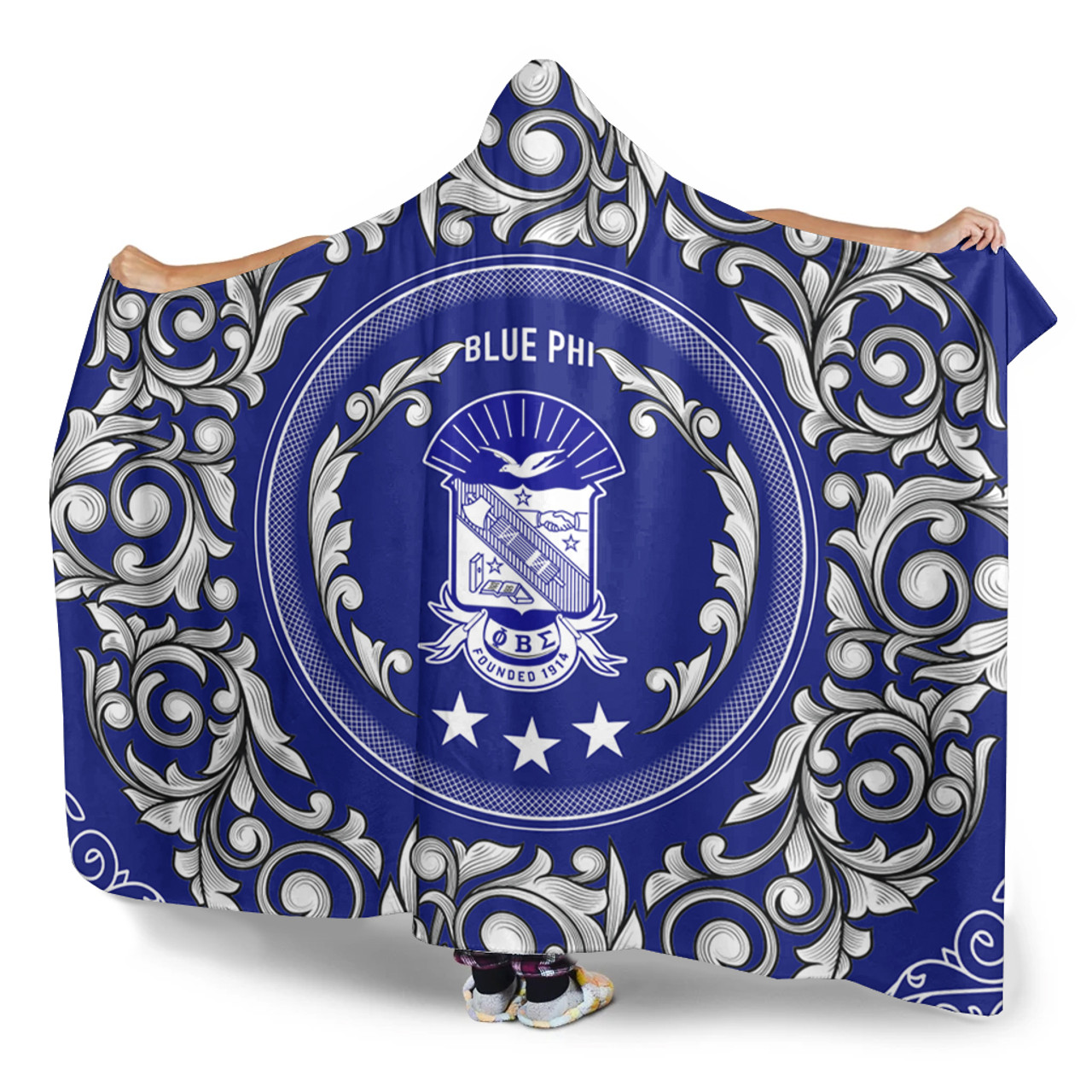 Phi Beta Sigma Hooded Blanket Fraternity