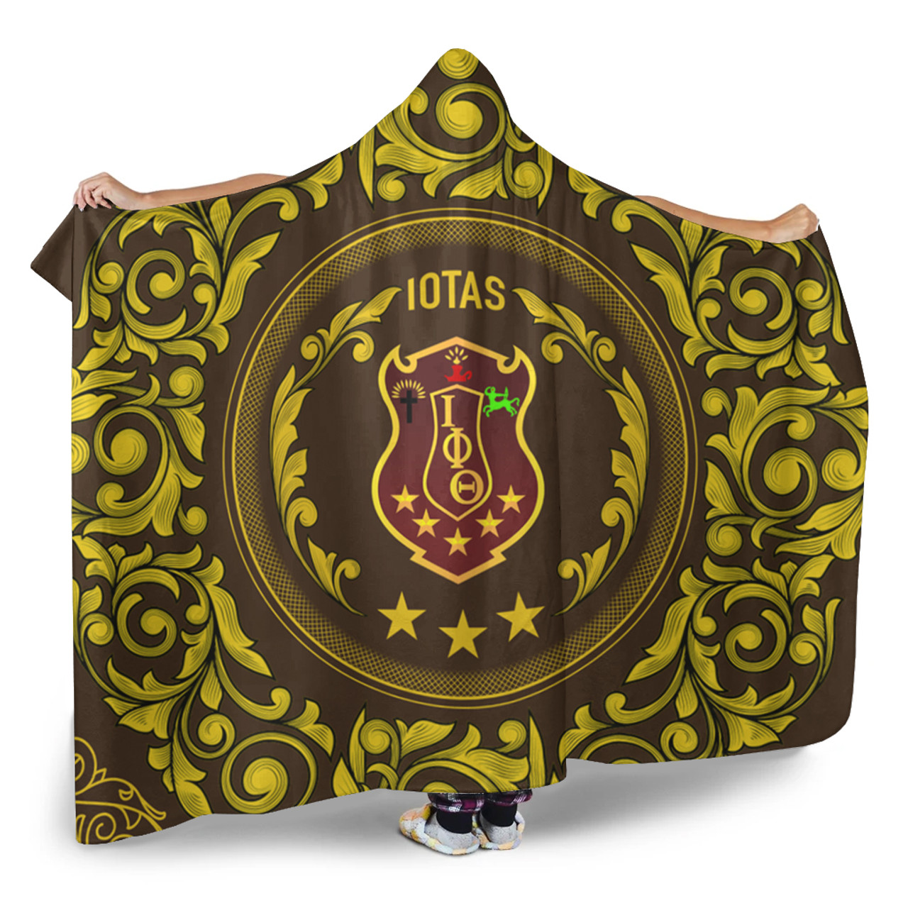 Iota Phi Theta Hooded Blanket Fraternity