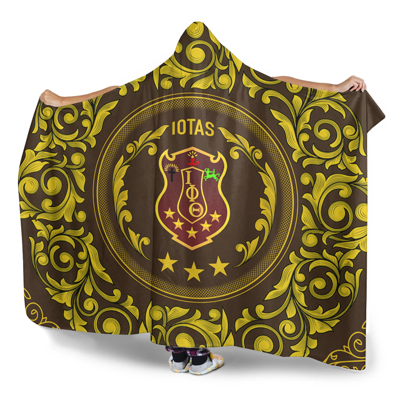 Iota Phi Theta Hooded Blanket Fraternity