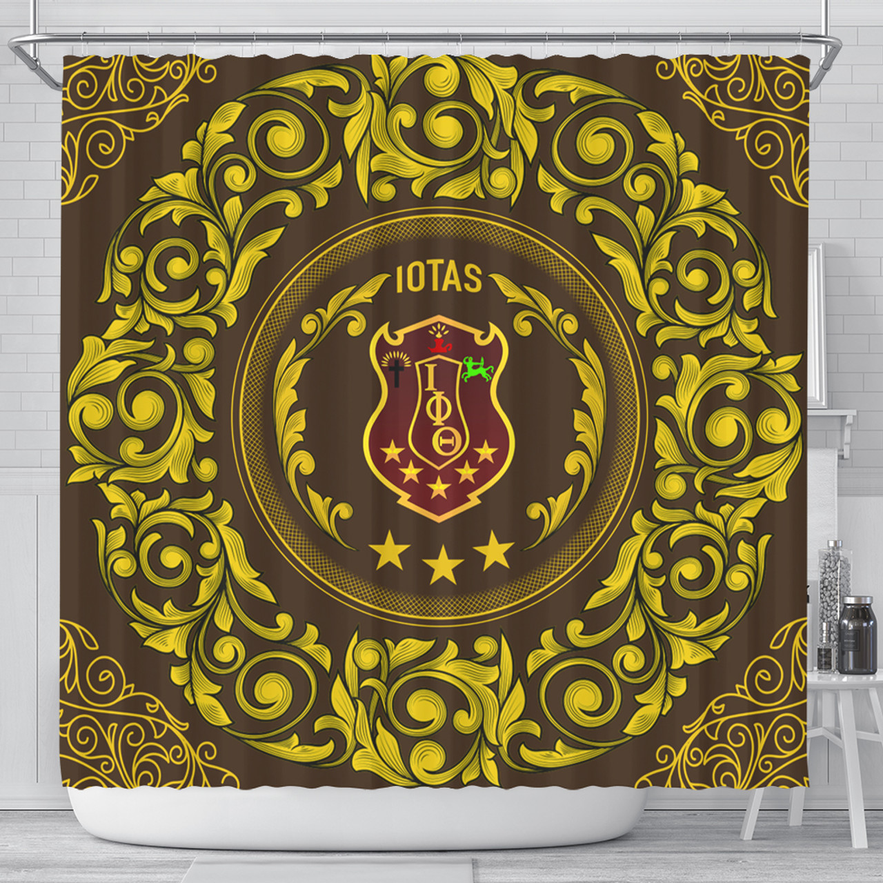 Iota Phi Theta Shower Curtain Fraternity