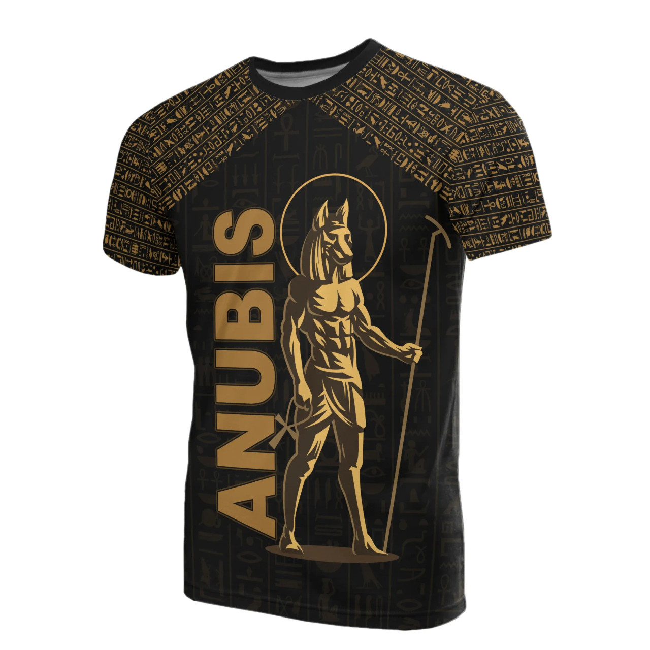 Egyptian T-Shirt - Africa Egyptian God Anubis T-Shirt Desert Fashion 1