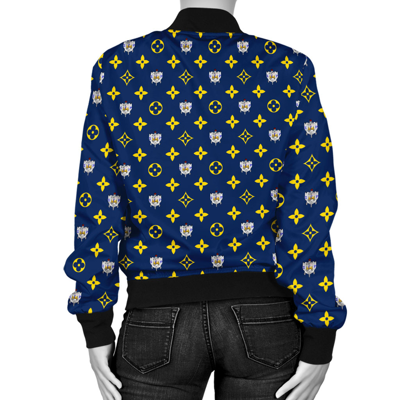 Sigma Gamma Rho Bomber Jacket LouisV Pattern