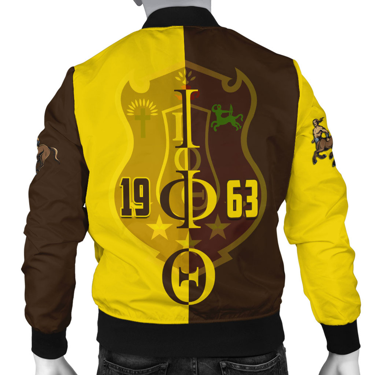 Iota Phi Theta Bomber Jacket Half Style